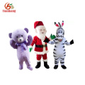 China Custom Cheap Plush Zebra Car Ted Tedster Delfín Emoji Bear Mono Bulls Navidad Niño personaje de dibujos animados Traje de la mascota